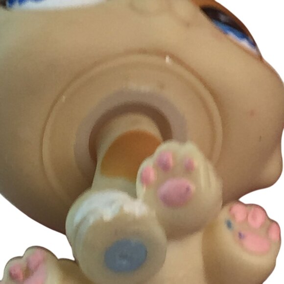 Littlest Pet Shop LPS #521 Persian Kitty Cat Blue Diamond Eyes Toy - Picture 6 of 7